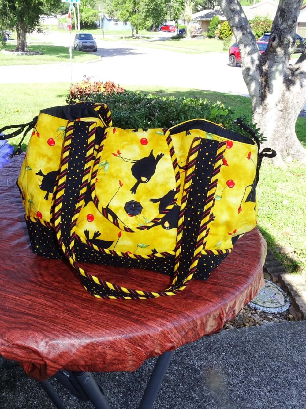 Handcrafted Beautifully Designed Fall Handbag New